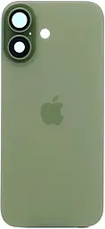 Задняя крышка корпуса Apple iPhone 17 со стеклом камеры, Original Sage - фото Задняя крышка корпуса Apple iPhone 17 со стеклом камеры, Original Sage