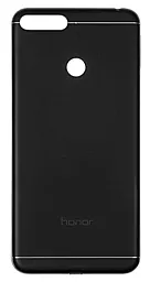 Задняя крышка корпуса Huawei Honor 7A (2018) (AUM-AL20) со стеклом камеры Black - фото Задняя крышка корпуса Huawei Honor 7A (2018) (AUM-AL20) со стеклом камеры Black