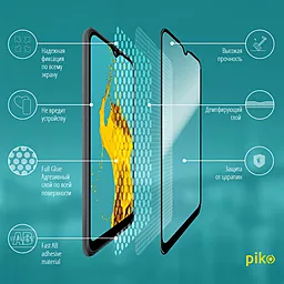 Защитное стекло Piko Full Glue Samsung A015 Galaxy A01 Black (1283126497148) - миниатюра 3