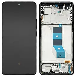 Дисплей Xiaomi Redmi Note 14 5G с тачскрином и рамкой, (TFT, без функции отпечатка пальца), Black - фото Дисплей Xiaomi Redmi Note 14 5G с тачскрином и рамкой, (TFT, без функции отпечатка пальца), Black