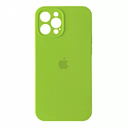 Чехол Silicone Case Full Camera для Apple iPhone 14 Pro Max party green - фото Чехол Silicone Case Full Camera для Apple iPhone 14 Pro Max party green