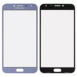Корпусное стекло дисплея Samsung Galaxy J4 J400F 2018 оригинал, Blue