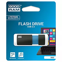 Флешка GooDRam 32GB USL2 Black USB 2.0 (USL2-0320K0R11) - мініатюра 3