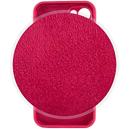 Чехол Silicone Case Full Camera для Apple iPhone 15 Rose Red - миниатюра 3 Чехол Silicone Case Full Camera для Apple iPhone 15 Rose Red - миниатюра 3