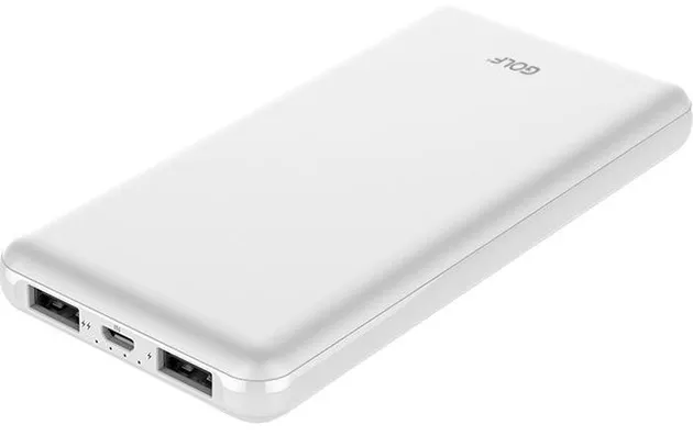 Повербанк GOLF G56 10000 mAh White (GF-G56-W) - фото 1