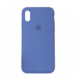 Чохол Silicone Case Full для Apple iPhone XS Max Azure