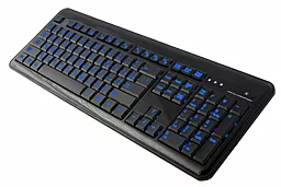 Клавиатура HQ-Tech KB-307F LED Blue USB - миниатюра 3