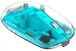 Компьютерная мышка XO M12 Bluetooth Blue - фото Компьютерная мышка XO M12 Bluetooth Blue