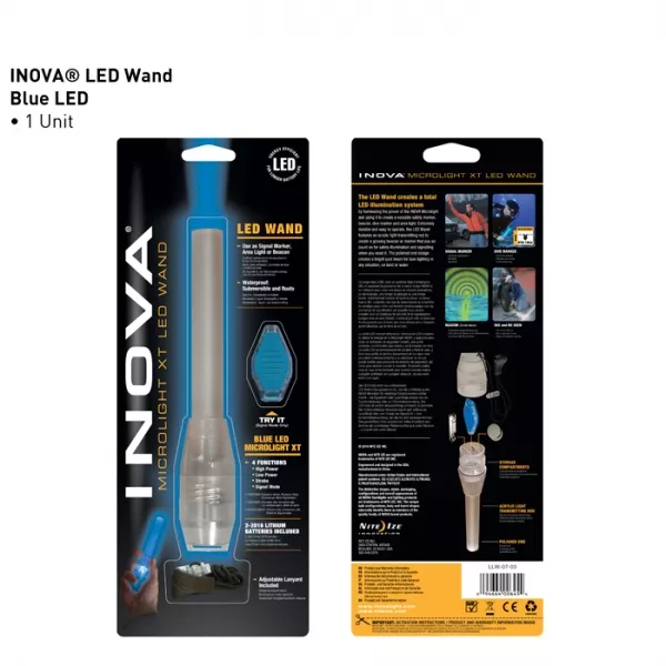 Ліхтарик Inova Microlight XT LED Wand/Blue - фото 7