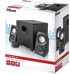 Колонки акустические Trust Avedo 2.1 Subwoofer Speaker Set Black - миниатюра 3