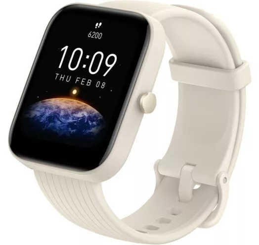 Смарт-часы Amazfit Bip 3 Pro Cream - фото 1