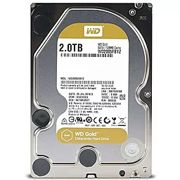 Жорсткий диск Western Digital 3.5" 2TB Gold (WD2005FBYZ)