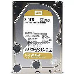 Жорсткий диск Western Digital 3.5" 2TB Gold (WD2005FBYZ) - фото Жорсткий диск Western Digital 3.5" 2TB Gold (WD2005FBYZ)