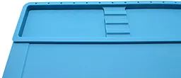 Силиконовый термостойкий коврик для пайки Axtools Silicone Heavy Mate One 180х240 мм синий - миниатюра 4