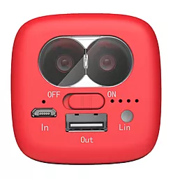 Колонки акустичні Puridea i2 Bluetooth Speaker Red - мініатюра 4