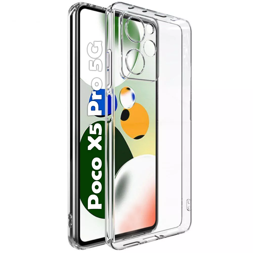 Чехол BeCover для Xiaomi Poco X5 Pro 5G Transparancy (708823) - фото 1