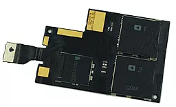 Шлейф HTC Desire 709d Dual Sim с коннектором SIM-карты