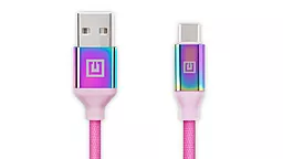 Кабель USB REAL-EL Premium USB Type-C Сable Rainbow