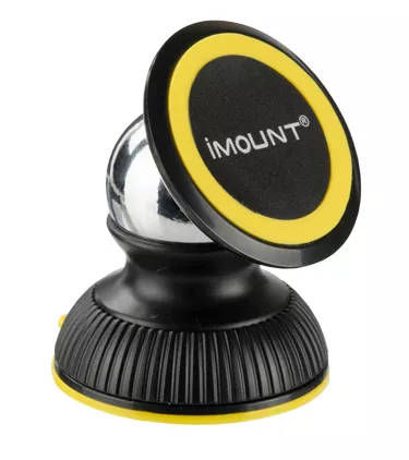 Тримач магнітний Optima RM-C31 Holder Black/Yellow - фото 1