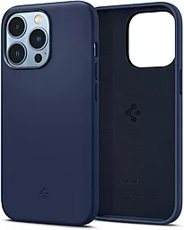 Чехол Spigen для iPhone 13 Pro - Silicone Fit Navy Blue (ACS03285)