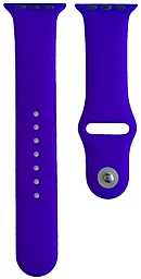 Ремінець Silicone Band M для Apple Watch 42mm/44mm/45mm/49mm Ultra Blue