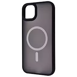 Чохол Wave Matte Colorful Case with MagSafe для Apple iPhone 14 Plus, iPhone 15 Plus  Black