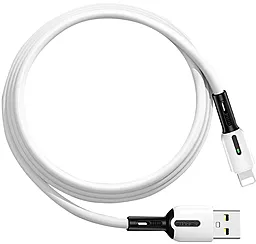Кабель Usams U51 Silicone USB-A - Lightning 10w 1м cable White - мініатюра 2 Кабель Usams U51 Silicone USB-A - Lightning 10w 1м cable White - мініатюра 2