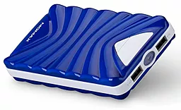 Повербанк Momax iPower Turbo С power bank 13200 mAh, [IP25C] Blue