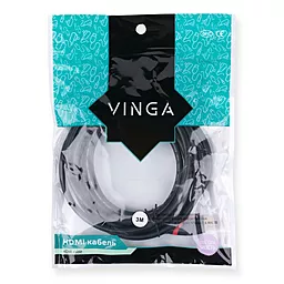 Видеокабель HDMI to HDMI 3.0m (HDMI02-3.0) Vinga - миниатюра 4 Видеокабель HDMI to HDMI 3.0m (HDMI02-3.0) Vinga - миниатюра 4