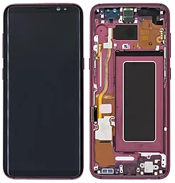 Дисплей Samsung Galaxy S8 G950 с тачскрином и рамкой, сервисный оригинал, Red - фото Дисплей Samsung Galaxy S8 G950 с тачскрином и рамкой, сервисный оригинал, Red