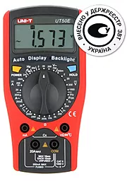 Мультиметр UNI-T UTM 150E (UT50E) - фото Мультиметр UNI-T UTM 150E (UT50E)