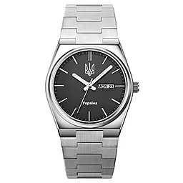 Часы наручные SKMEI 8829/9288SIBK Ukraine Silver-Black - фото Часы наручные SKMEI 8829/9288SIBK Ukraine Silver-Black