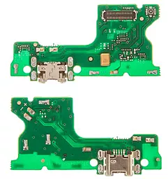 Нижняя плата Huawei Y7 2019 (DUB-LX1, DUB-LX3) c разъемом зарядки и микрофоном - фото Нижняя плата Huawei Y7 2019 (DUB-LX1, DUB-LX3) c разъемом зарядки и микрофоном