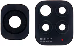 Скло камери Xiaomi Redmi Note 11 Pro (Global) без рамки (комплект 2 шт.) Black