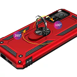 Чохол BeCover Military для Xiaomi Poco M4 Pro 5G, Redmi Note 11T 5G Red (707122) - мініатюра 4