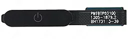 Шлейф Sony Xperia XA1 Plus G3412 / Xperia XZ Premium G8141 / Xperia XZ1 G8341 / Xperia XZ1 Compact G8441 з кнопкою вмикання, зі сканером відбитку пальця Original Black