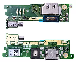 Нижняя плата Sony Xperia XA1 G3121 / Xperia XA1 G3123 / Xperia XA1 G3125 c разъемом зарядки, микрофоном и виброзвонком, Single SIM версия Original - фото Нижняя плата Sony Xperia XA1 G3121 / Xperia XA1 G3123 / Xperia XA1 G3125 c разъемом зарядки, микрофоном и виброзвонком, Single SIM версия Original
