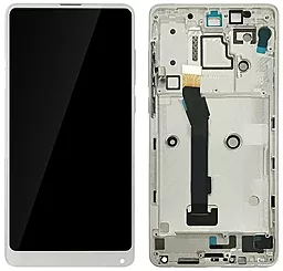 Дисплей Xiaomi Mi Mix 2S с тачскрином и рамкой, White - фото Дисплей Xiaomi Mi Mix 2S с тачскрином и рамкой, White