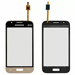 Сенсор (тачскрин) Samsung Galaxy J1 mini J105H, J106F (original) Gold - фото Сенсор (тачскрин) Samsung Galaxy J1 mini J105H, J106F (original) Gold