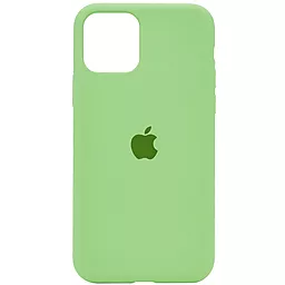 Чехол Silicone Case Full для Apple iPhone 11 Pro Max Mint