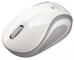 Компьютерная мышка Logitech Cordless M187 White - миниатюра 2