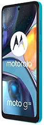 Смартфон Motorola Moto G22 4/128GB Dual Sim Iceberg Blue (PATW0030UA) - миниатюра 3