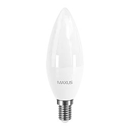 Светодиодная лампа MAXUS C37 CL-F 8W 3000K E14 (1-LED-5317) - миниатюра 2