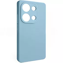 {"ru": "Чехол", "uk": "Чохол"} Silicone Case Full Camera для Xiaomi Redmi Note 13 Pro 4G (no logo) Light Blue