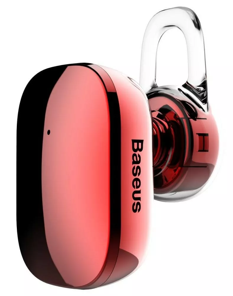 Блютуз гарнітура Baseus A02 Encok Mini Wireless Earphone Red (NGA02-09) - фото 1