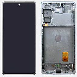 Дисплей Samsung Galaxy S20 FE G780, S20 FE G781 5G з тачскріном і рамкою, (OLED), Silver