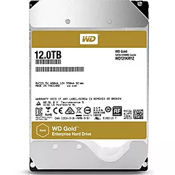 Жесткий диск Western Digital Gold 12TB (WD121KRYZ) - фото Жесткий диск Western Digital Gold 12TB (WD121KRYZ)