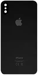 Задняя крышка корпуса Apple iPhone XS Max со стеклом камеры Space Gray - фото Задняя крышка корпуса Apple iPhone XS Max со стеклом камеры Space Gray