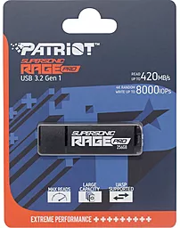 Флешка Patriot Supersonic Rage Pro 256GB (PEF256GRGPB32U) - мініатюра 6