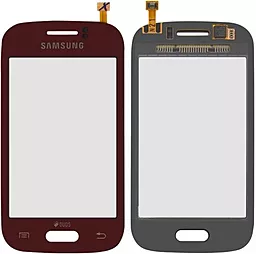 Сенсор (тачскрин) Samsung Galaxy Young S6310, S6312 Red